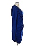 BCBGMAXAZRIA 100% Modal Solid Blue Cocktail Dress Size L - photo 4
