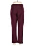 Under Skies Solid Burgundy Casual Pants Size M - photo 2