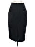 J.Crew 100% Wool Solid Black Wool Skirt Size 2 (petite) - photo 2