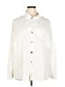 Unbranded 100% Polyester Ivory White Long Sleeve Blouse Size 5X - photo 1