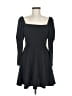 ASOS Solid Black Cocktail Dress Size 6 - photo 1
