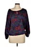 Laundry by Shelli Segal 100% Polyester Purple 3/4 Sleeve Blouse Size 10 - photo 1