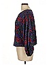 Laundry by Shelli Segal 100% Polyester Purple 3/4 Sleeve Blouse Size 10 - photo 5