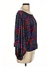 Laundry by Shelli Segal 100% Polyester Purple 3/4 Sleeve Blouse Size 10 - photo 4