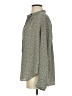 Ann Taylor 100% Polyester Print Gray Long Sleeve Blouse Size S - photo 5