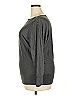 JM Collection Gray Long Sleeve Top Size XXL - photo 5
