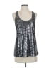 Walter Silver Sleeveless Top Size 2 - photo 1