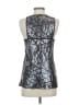 Walter Silver Sleeveless Top Size 2 - photo 2