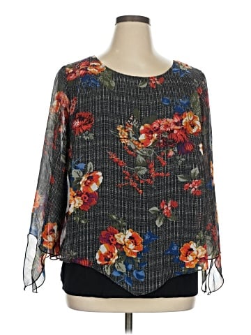 Alyx 3/4 Sleeve Blouse (view 1)