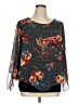 Alyx Gray 3/4 Sleeve Blouse Size 1X - photo 1