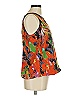 W118 by Walter Baker 100% Polyester Orange Sleeveless Blouse Size M - photo 4