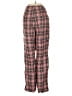 Reformation 100% Linen Plaid Red Linen Pants Size 0 - photo 2