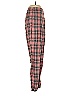 Reformation 100% Linen Plaid Red Linen Pants Size 0 - photo 4