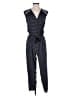 Max Studio 100% Rayon Polka Dots Blue Jumpsuit Size M - photo 1