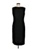 Jones Studio 100% Polyester Solid Black Casual Dress Size 8 - photo 2