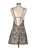 Assorted Brands 100% Polyester Animal Print Gray Cocktail Dress Size S - photo 2