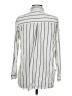 Thread & Supply Stripes Silver Long Sleeve Button-Down Shirt Size M - photo 2