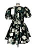 Mac Duggal 100% Polyester Print Teal Cocktail Dress Size 10 - photo 2