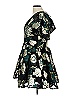 Mac Duggal 100% Polyester Print Teal Cocktail Dress Size 10 - photo 5