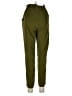 Simplee 100% Polyester Solid Green Casual Pants Size L - photo 2
