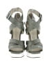 Velvet Angels Color Block Gray Silver Heels Size EU 36 - photo 2