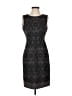 Tahari Black Gray Cocktail Dress Size 2 - photo 1