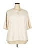 Unbranded Ivory Short Sleeve Henley Size XXL - photo 1