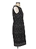Tahari Black Gray Cocktail Dress Size 2 - photo 4