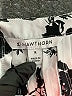 41Hawthorn 100% Polyester Floral Silver 3/4 Sleeve Blouse Size 1X - photo 7