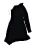 ASOS 100% Polyester Solid Black Cocktail Dress Size 0 - photo 1