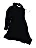 ASOS 100% Polyester Solid Black Cocktail Dress Size 0 - photo 2