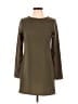 Naven 100% Silk Solid Brown Casual Dress Size 0 - photo 1