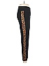INC International Concepts Animal Print Black Active Pants Size 8 - photo 4