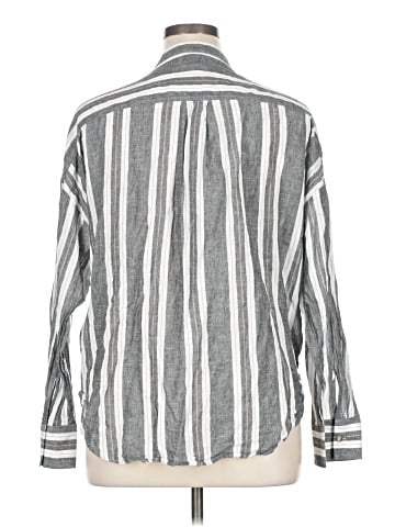 Banana Republic 3/4 Sleeve Button-Down Shirt (view 2)