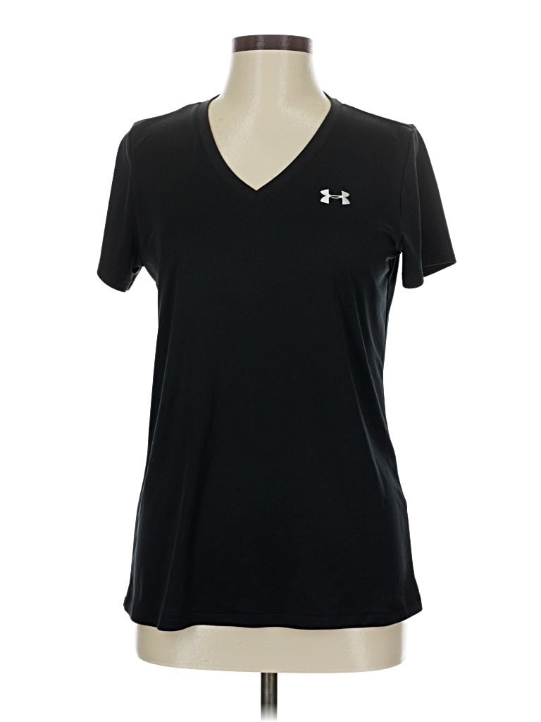 Pre-owned Under Armour Active T-shirt In Black