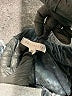 Socialite Tie-dye Black Casual Pants Size XL - photo 4