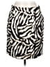 Ann Taylor Animal Print Ivory Casual Skirt Size 10 - photo 2