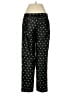 rsvp by TALBOTS 100% Polyester Polka Dots Black Casual Pants Size 2 - photo 2