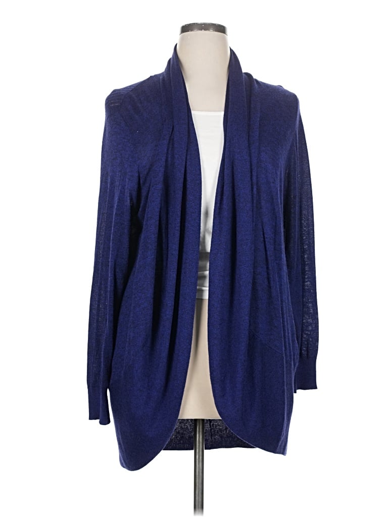 Pre-owned Worthington Cardigan Sweater In Blue