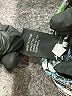 Thrill Print Blue Active Pants Size M - photo 8