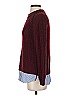 BB Dakota 100% Acrylic Burgundy Pullover Sweater Size XS - photo 5