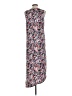 BCBGMAXAZRIA Floral Blue Casual Dress Size L - photo 2