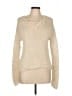 Vince. 100% Cotton Ivory Pullover Sweater Size L - photo 1