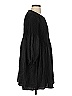 Mustard Seed 100% Polyester Solid Black Casual Dress Size S - photo 4