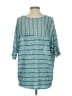 Papaya Teal Short Sleeve Top Size S - photo 2