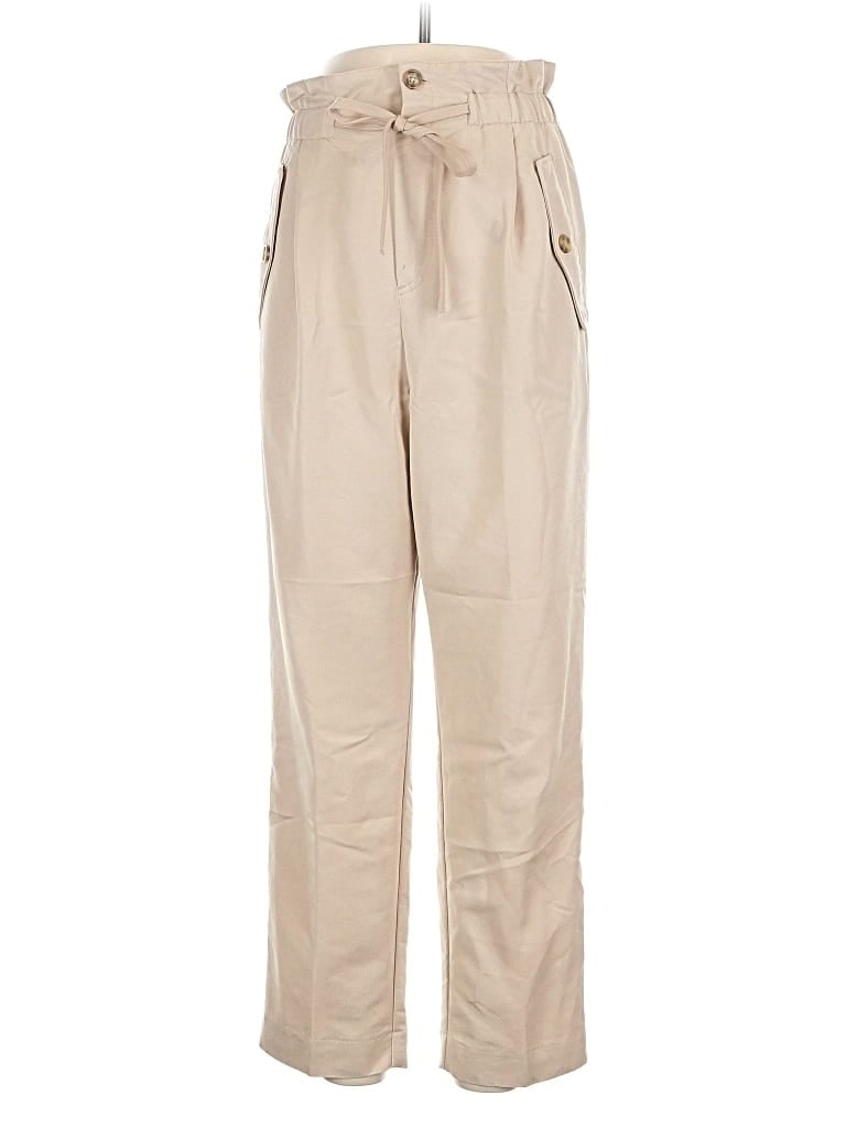 Pre-owned H&m Casual Pants In Tan
