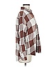 Old Navy 100% Cotton Checkered-gingham Brown Long Sleeve Button-Down Shirt Size M - photo 4