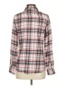 Route 66 Plaid Pink Long Sleeve Blouse Size XS - photo 2