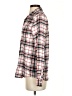 Route 66 Plaid Pink Long Sleeve Blouse Size XS - photo 5