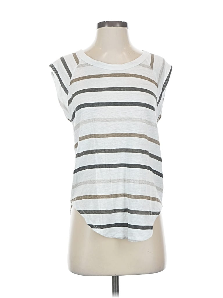 Pre-owned Chaser Sleeveless T-shirt In White